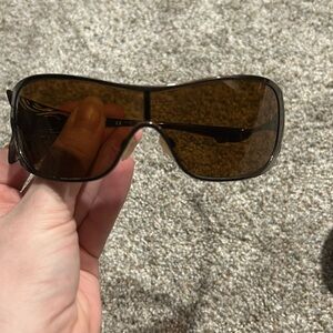 Brown Oakley Sunglasses